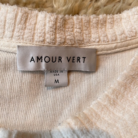 Amour Vert Circe Cloud Rib Top winter white medium - Picture 3 of 10